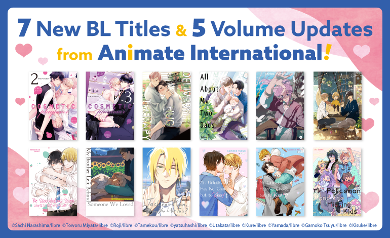 📣 Manga Planet to Add 7 New BL Titles & 5 Volume Updates from Animate International! 📣 mangaplanet.com/blog/manga-pla… Note: Due to the publisher's terms, these will be readable by Points. They will not be available via the Manga Planet Pass (subscription plan)