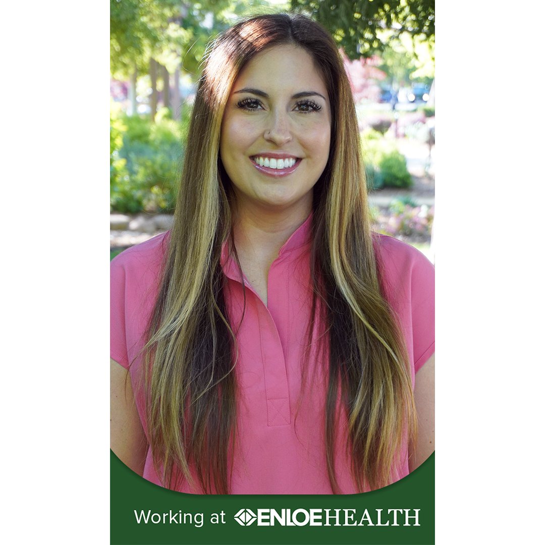 “Working at Enloe Health is incredibly meaningful to me because of the strong sense of belonging and trust I feel here.” – Kyli Cowdin, RN, Cardiovascular Care Unit #WorkingatEnloe
