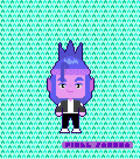 fan art for <a href="/teflonsega/">teflon sega</a>  in pixel art style, hope you like it