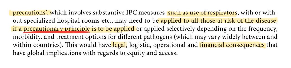 @GosiaGasperoPhD @WHO should be leading, not running opinion surveys. The ‘precautionary principle’ is a fundamental tenet of healthcare designed to save lives. WHO should be protecting it, NOT actively participating in its demise simply because some people might think ‘lives aren’t worth it’