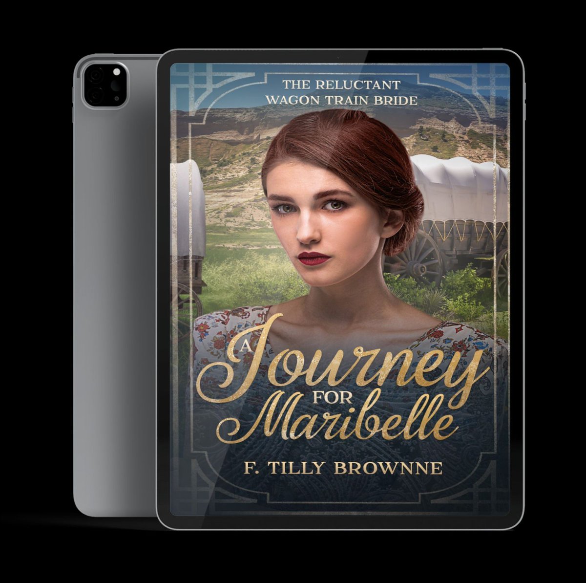 #KU Annabelle found her way. Now her sister, Maribelle, is back and trying to find her. She's desperate to join the #WagonTrain. Maribelle in The Reluctant Wagon Train Bride. NOW AVAILABLE! buff.ly/3rMbE8i #HistoricalRomance #IARTG