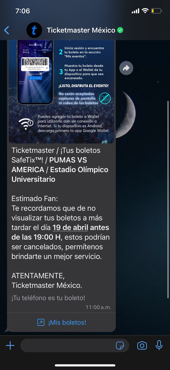 AFredyluna9's tweet photo. @ServicioTM @piki99_ A mi también me llegó , es real o estafa ? https://t.co/4xpwpgzxzD