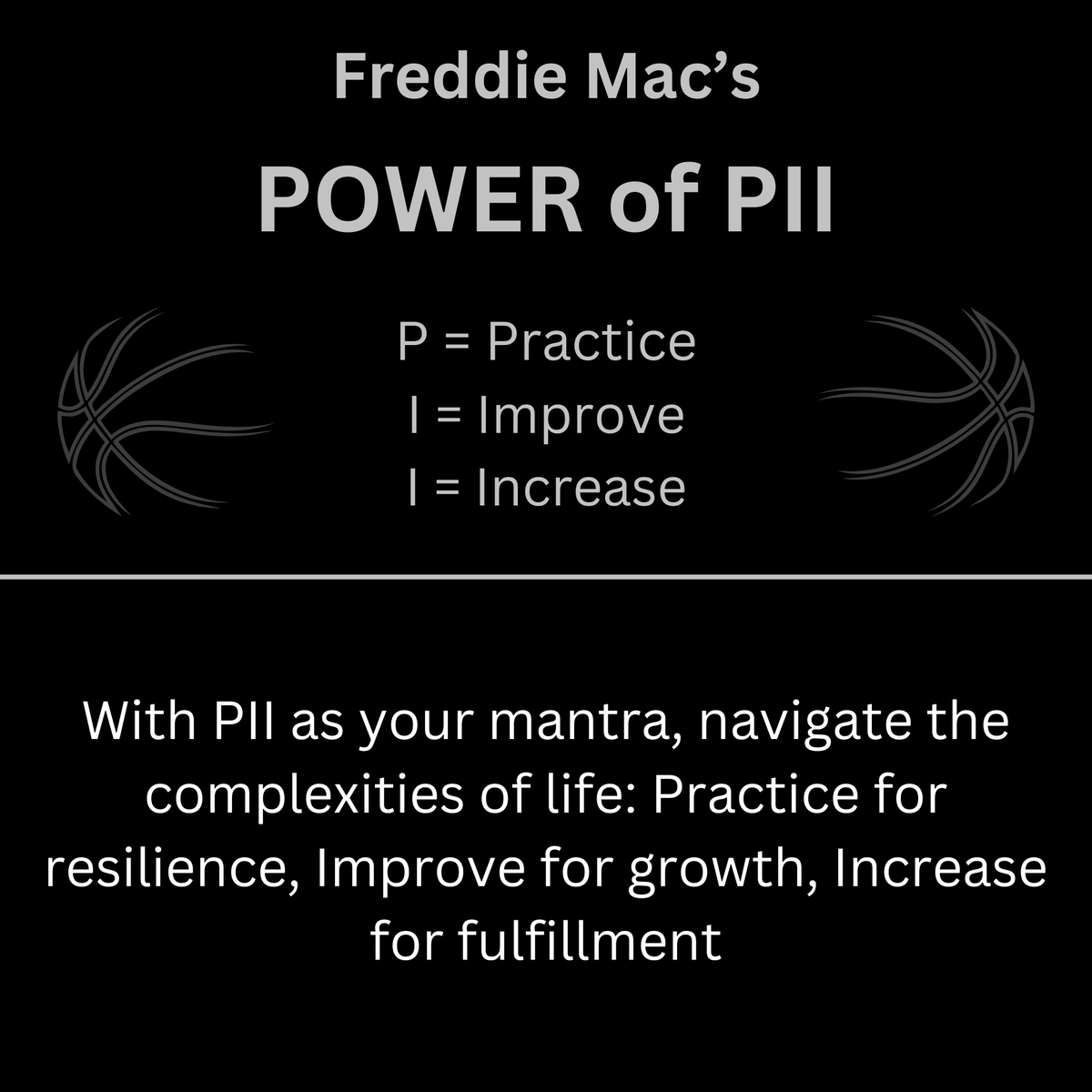 'Drive Success with the Power of PII'   
💪#PowerOfPii
👑#QueensOfTheCourt
💯#PositiveThought