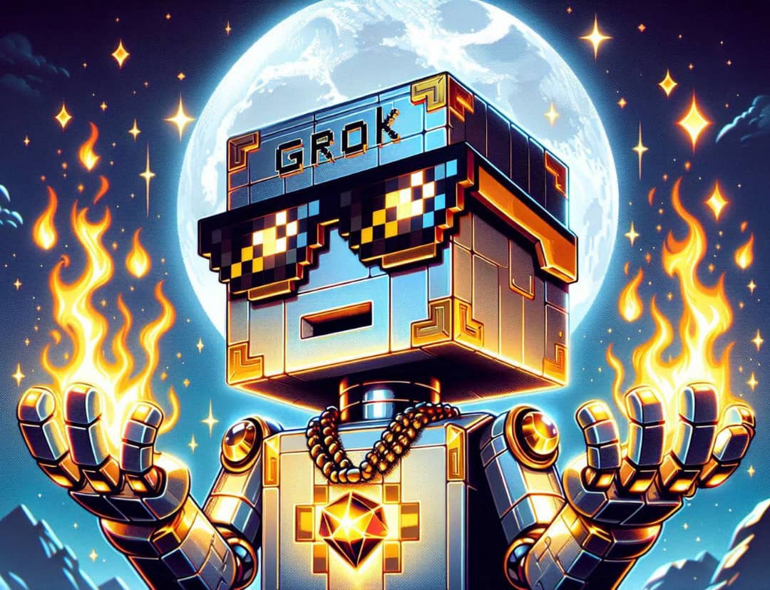 Do you hold #GROK? If you do, drop me a comment and I will follow you.