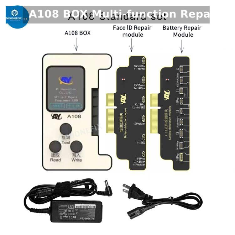 Check out this product 😍 A108 BOX Multi-function Repair Programmer For iPhone 8-14 Pro Max 😍 
by PHONEFIX starting at $1.39. 
Shop now 👉👉 bit.ly/3Watm2B