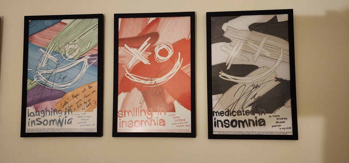 Insomnia trilogy of posters has now been completed! I have a lot of very fond memories of the insomnia era and I can't wait to make many more in this new era! #eaJ #eaJPark #ininsomnia