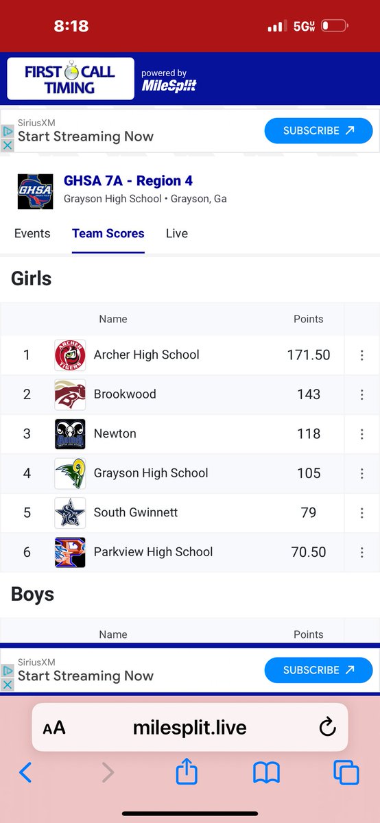 Archer Track and Field and XC tweet media