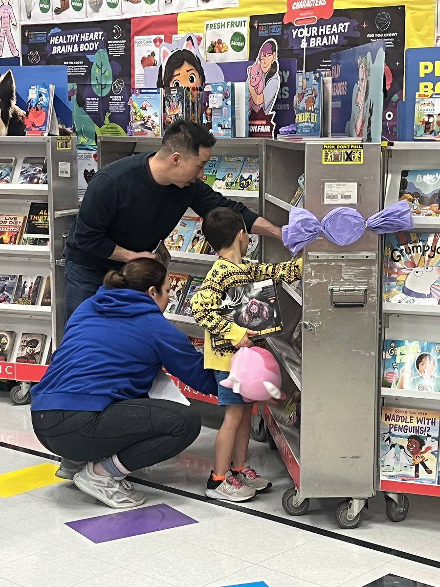 Our Family Literacy, Book Fair, and Student Art Showcase were an absolute hit! Thank you to everyone that joined us in celebrating the joy of reading, exploring, and creating together! @EastMaine63 #63success