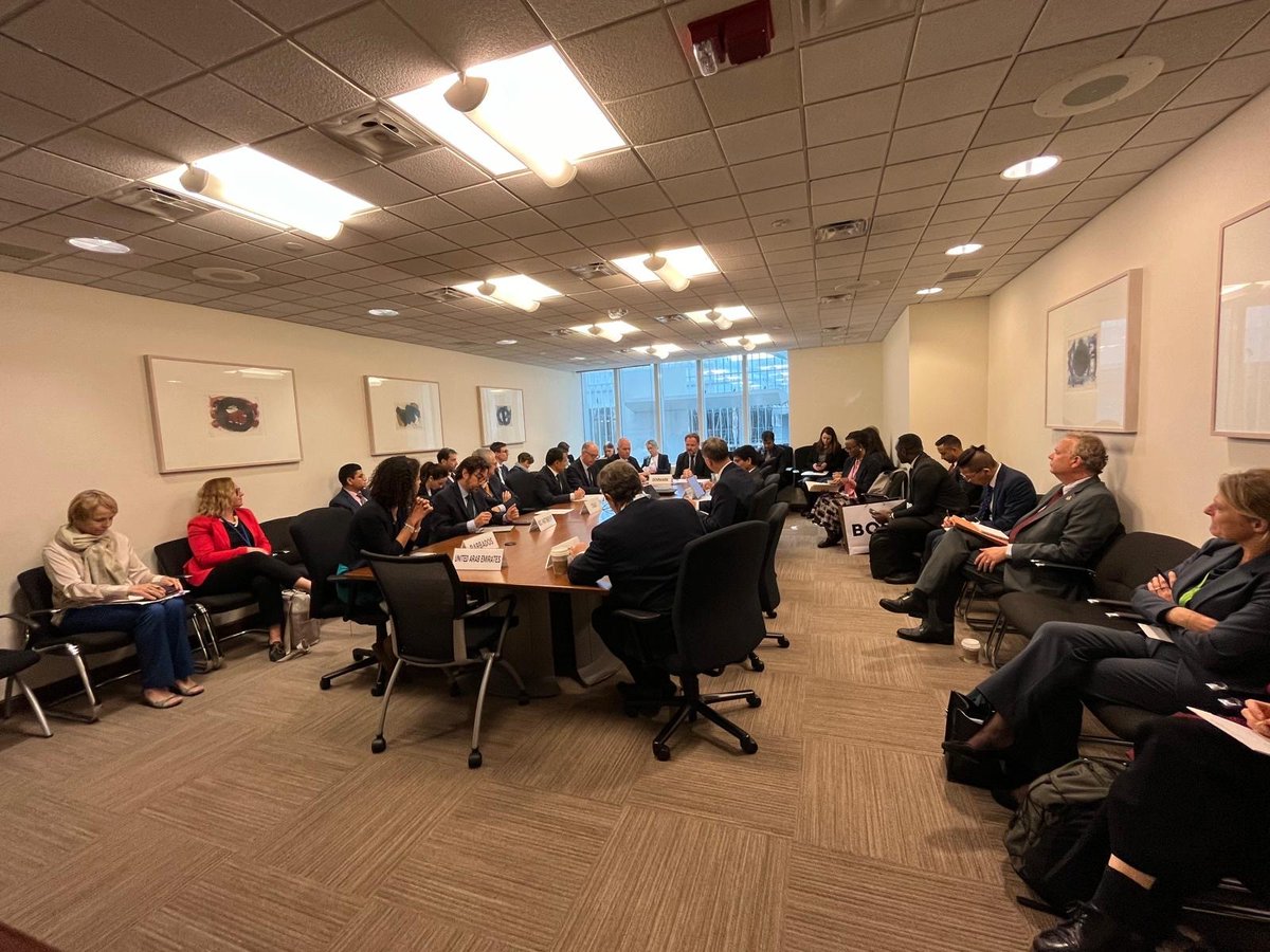 The RT HL Working Group on the climate-development nexus kicked off on 'Tackling the interlinked crisis of climate & development together.' I highlighted @UNDP's commitment to NDCS to support developing countries advance #Climate & Development actions for low-carbon economies.