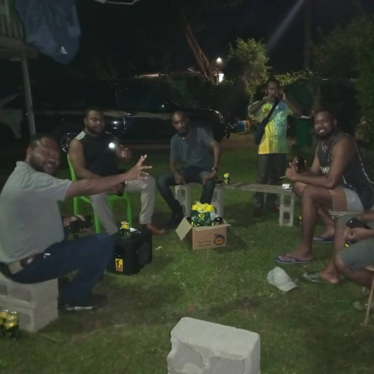 TheRealVatubuli's tweet photo. From facilitating press conferences to drinking up in one most the dangerous neighborhoods in POM haha. Thanks for beers and lamb flaps Gerehu #GTavern #SchoolMeri #Suchthings https://t.co/c2PaToOPnw