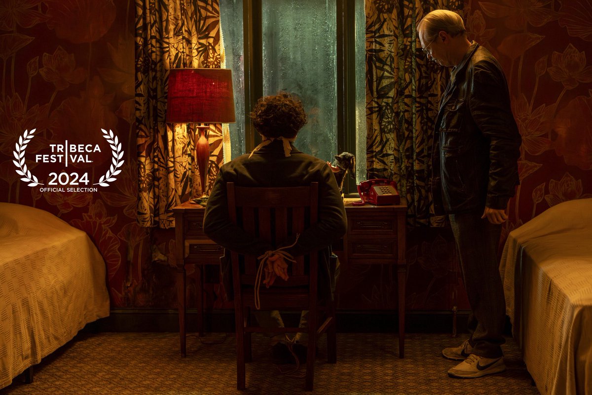 ScottAharoni's tweet photo. I am incredibly proud and grateful for our cast and crew who brought to life the wacky and whimsically dark comedic world of, The Shallow Tale of a Writer who Decided to Write about a Serial Killer. #curiousgremlin https://t.co/vfytPF4vKc