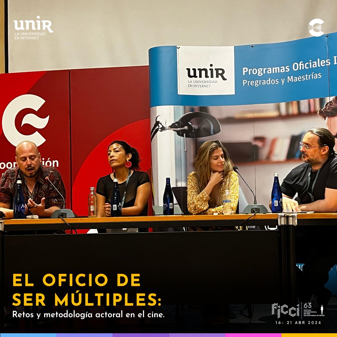 AcademiaColCine's tweet image. 📸 El oficio de ser multiple: Retos y metodología actoral en el cine

Junto a la Universidad Internacional de La Rioja (UNIR) fortalecemos nuestra alianza, ofreciendo beneficios para nuestros miembros en este evento.

#FICCI63 #CineColombiano #UNIR #AcademiaColombianadeCine