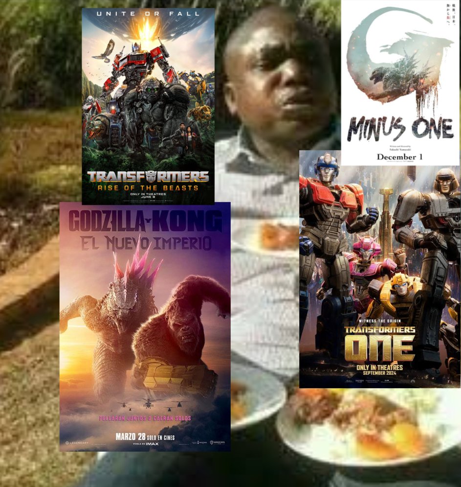 Godzilla fans and TF Fans,we eating good!!!

#TransformersOne #GodzillaXKong 
#MonsterVerse #Transformersriseofthebeasts #GodzillaMinusOne