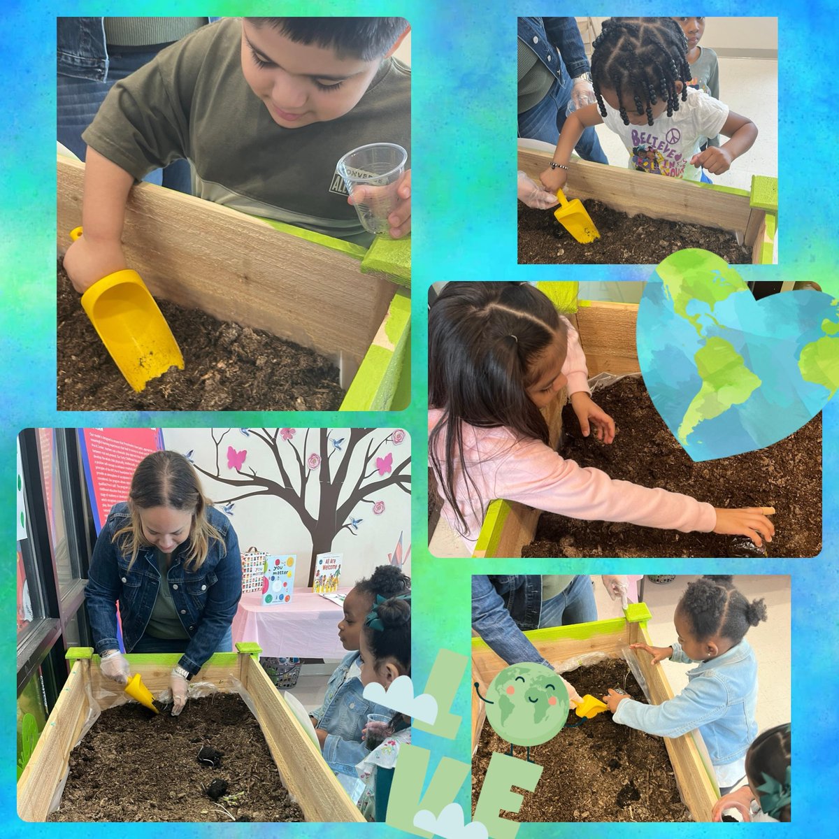 Our precious Earth. Learning at a young age to respect and take care of our planet ahead of next week’s Earth Day. #2040forestave @EdeleWilliams @Natalie_Iacono @DrMarionWilson @CSD31SI @CChavezD31 @D31DSPalton