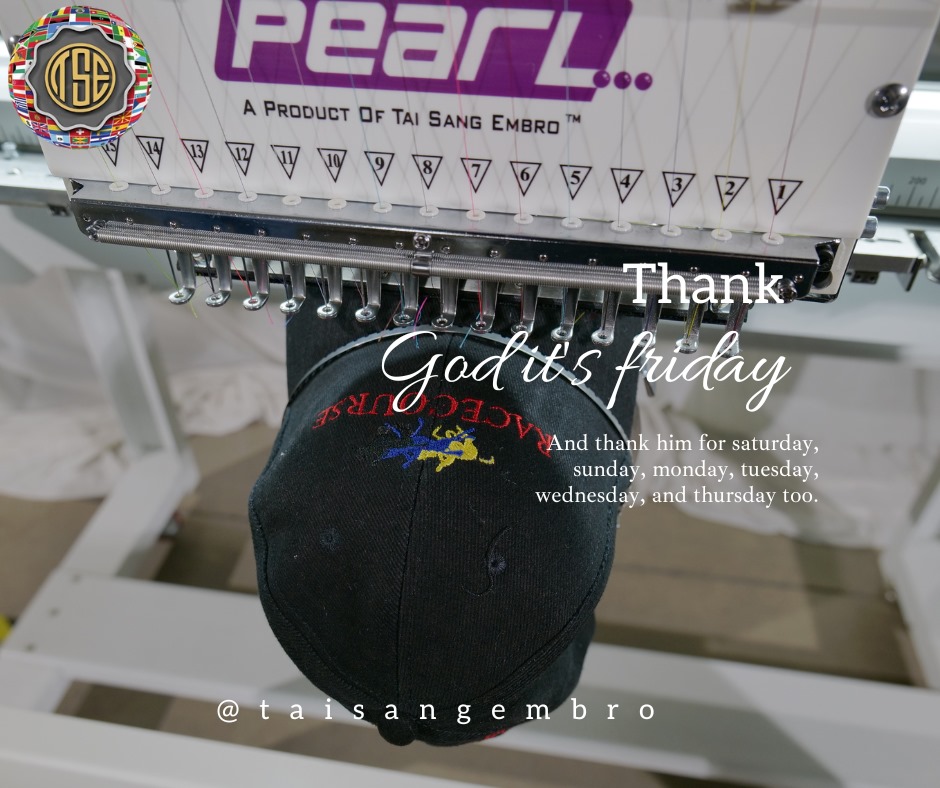 TaisangAE's tweet photo. Happy Friday, everyone! ย Embrace the weekend vibes and make today amazing. Whether it's finishing strong at work or planning adventures, let's celebrate the end of the week and welcome the joy ahead! #TGIF #FridayFeeling
#taisang #friday #happy #weekend #TubularEmbroideryMachine https://t.co/WMEfEfUXTt