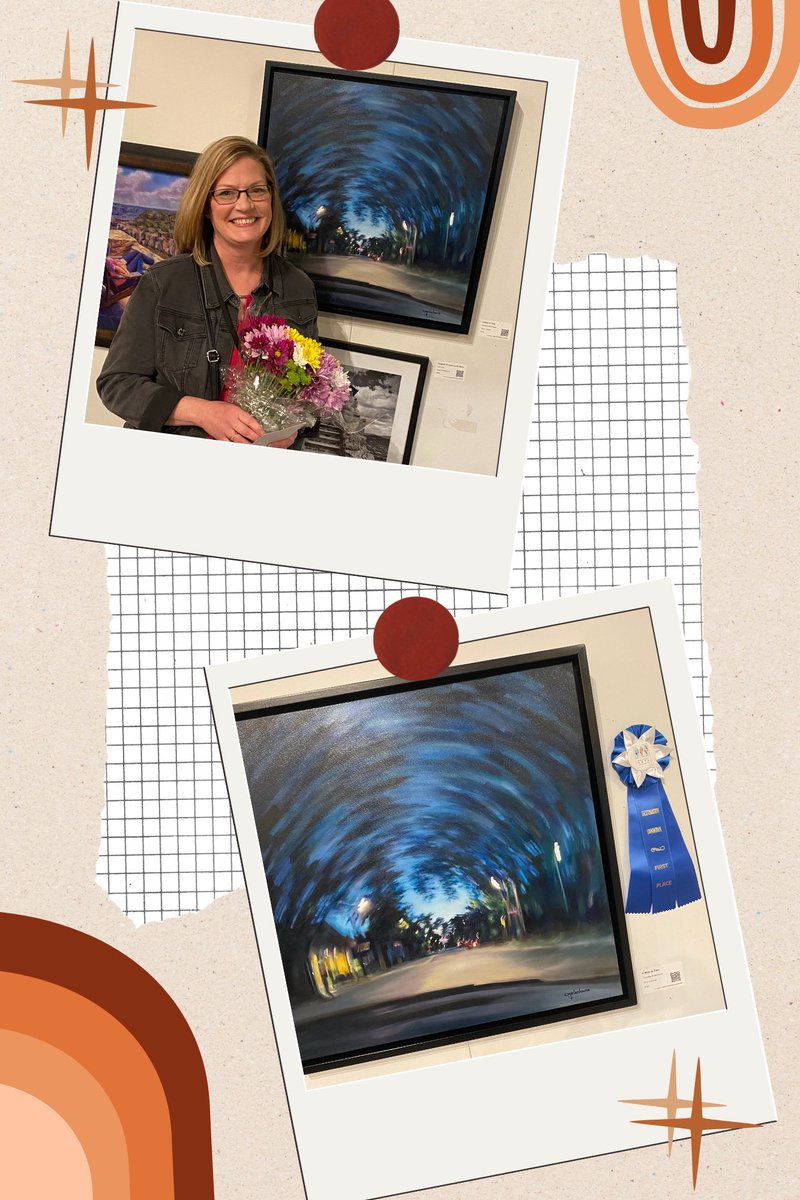 Nancy Heuser (@nheuserart) on Twitter photo Art Educator, Chris Molenhouse from <a href="/MeadowRidgeRoar/">Meadow Ridge School</a> won 1st place for her painting, A Warp in Time! You can view this amazing painting and others at Studio C (Frankfort Arts Association) in Frankfort. This show runs until June 2. So proud she is part of the <a href="/OSD135/">Orland District 135</a> Art Family! Art Educator, Chris Molenhouse from <a href="/MeadowRidgeRoar/">Meadow Ridge School</a> won 1st place for her painting, A Warp in Time! You can view this amazing painting and others at Studio C (Frankfort Arts Association) in Frankfort. This show runs until June 2. So proud she is part of the <a href="/OSD135/">Orland District 135</a> Art Family!