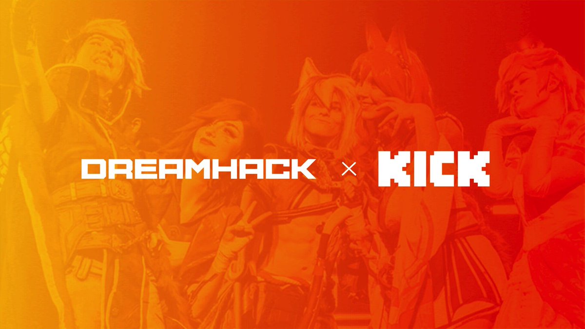 KickStreaming's tweet image. Well what do we have here? 👀

We are too excited to announce our partnership with Gaming and Esports titan @DreamHack! 🔥

Kick is on the ground babyyy