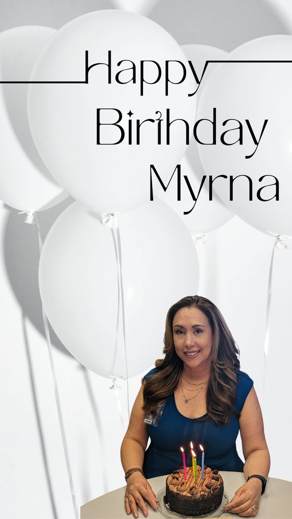 graceful80's tweet photo. a HUGE shout out and a Happiest of Birthdays to our A-MA-ZING Lead Dyslexia Specialist Myrna Tapia! Wishing you a year full of laughter, love, and an abundance of blessings!  🎉🎂��
#TeamSISD https://t.co/RvB1lj6lkw