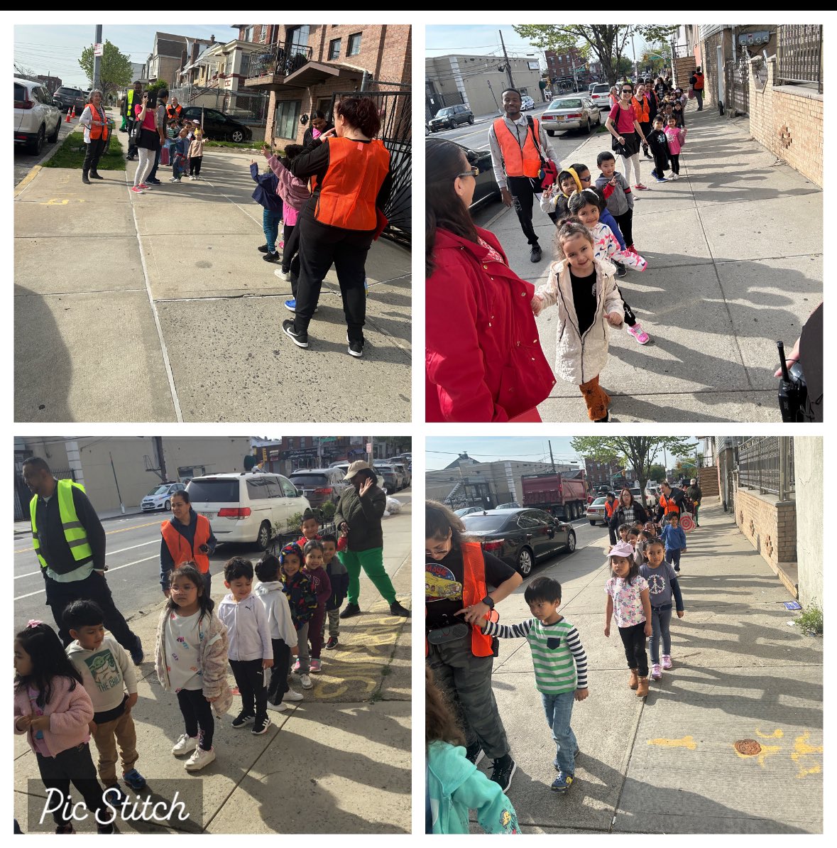 Q412 Students celebrated Climate Action Day by taking a neighborhood walk for some outdoor learning, during our Gardening unit. @EDSSOofD24 @NYC_District24 @DOEChancellor @NYCSchools @NYCBrightStarts