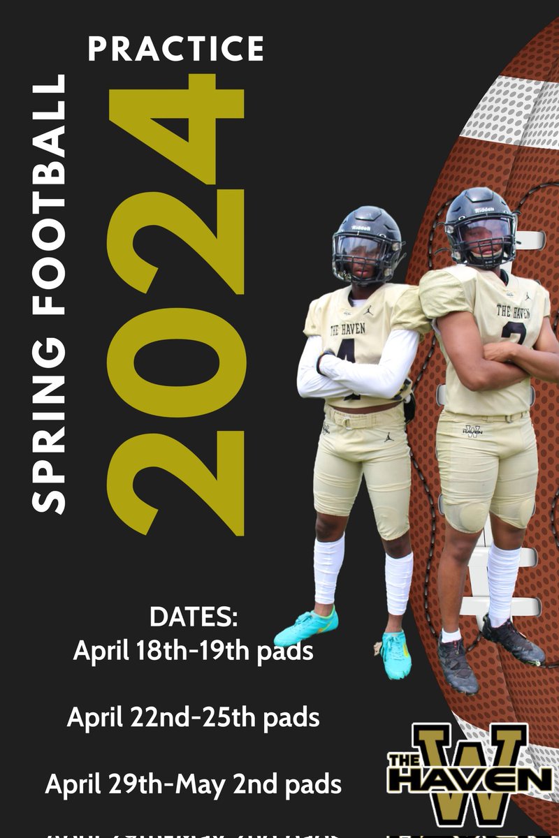 🚨 College coaches make your way to @WhitehavenTiger during this spring evaluation period. Excited about our 2025, 2026, and 2027 prospects. #builtforthis #respectthehaven #back2basics A special class in the making for 2028 as well. Practice times from 245-515pm. #onegoal3golds