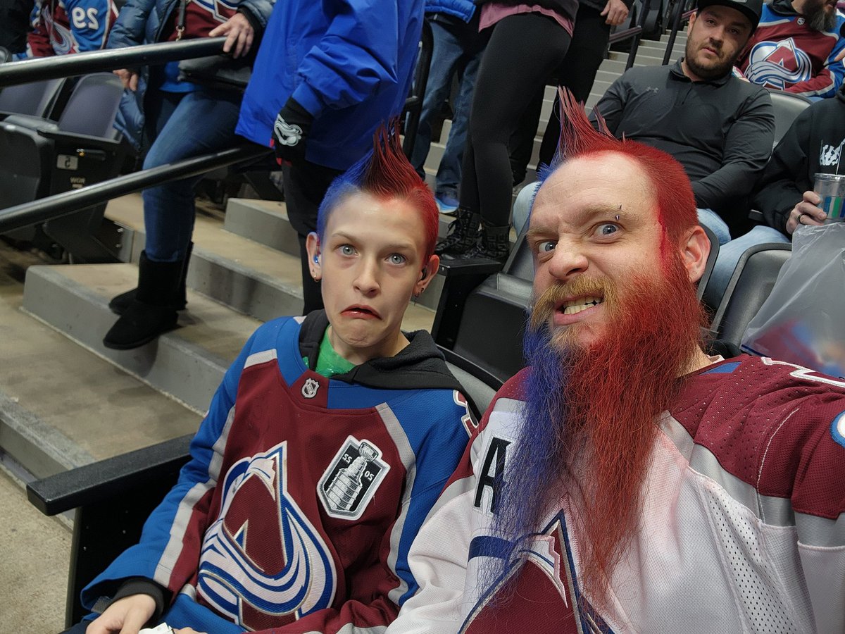 CrazyAvsFan's tweet photo. Last regular season game,  let's go @Avalanche !!! #GoAvsGo https://t.co/OtFSt3Zq5l