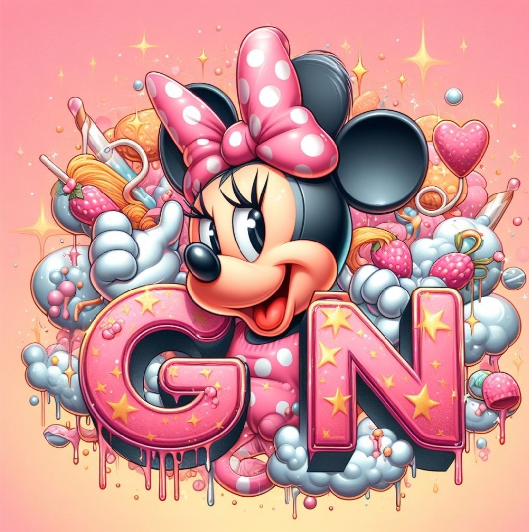 Gn $Minnie familly “Night is the wonderful opportunity to take rest, to forgive, to smile, to get ready for all the battles that you have to fight tomorrow.” #Memecoin2024 #MinnieMouse