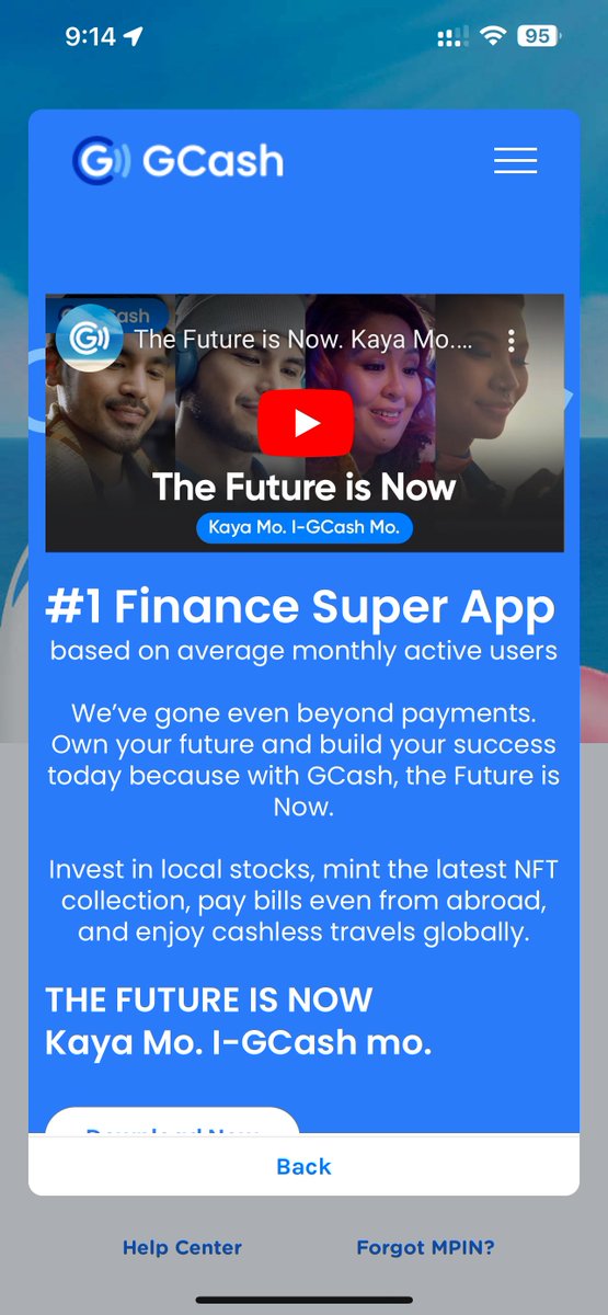 IANVARIVS's tweet photo. @gcashofficial Tell your IT staff that Account Secure blocks logging in right now for new devices as the Terms and Conditions are cannot be accepted and gets redirected to the GCash website. https://t.co/SfVf3cKqnK