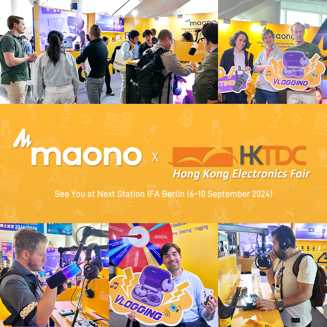 Our participation in the #HKTDC Electronics Fair and #NABShow has come to a successful close. Huge shoutout to everyone who stopped by our booth! Your support means the world to us!🙌
Next station: IFA Berlin 2024! See you soon👋