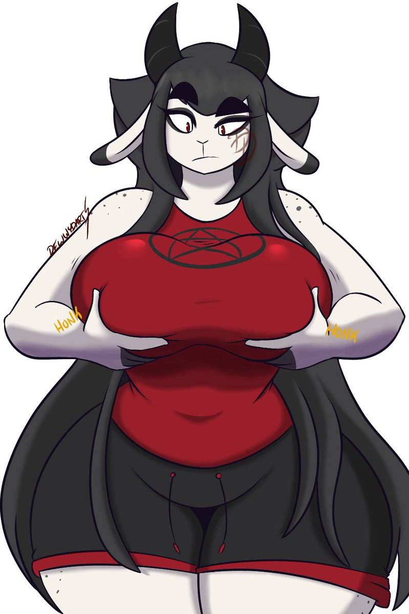 Dewwydartz's tweet image. Nyx, but shes not a short stack.