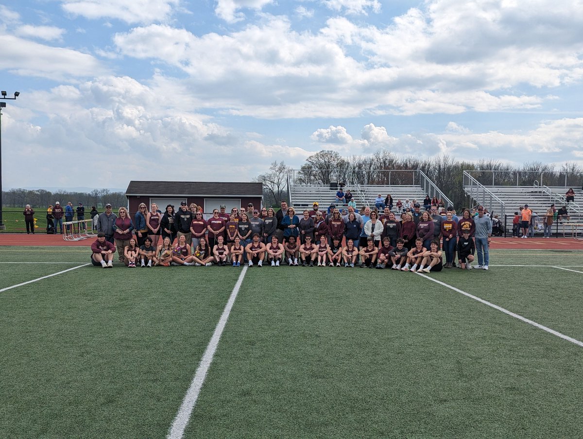 Congratulations to our Track and Field Seniors. Tonight was senior night. The boys and girls teams both fell to Greenwood and James Buchanan.