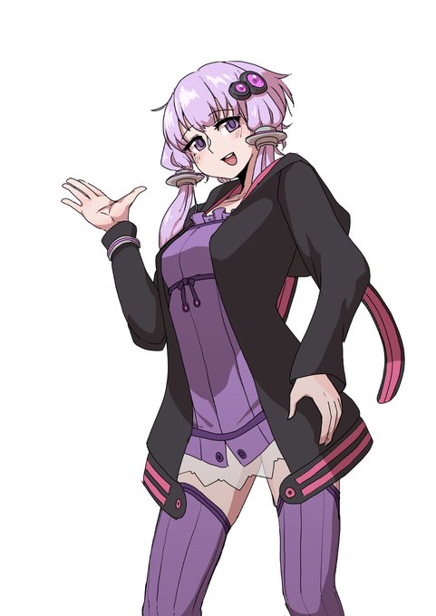 動画用のゆかりさん立ち絵あと表情差分いれたら完成 