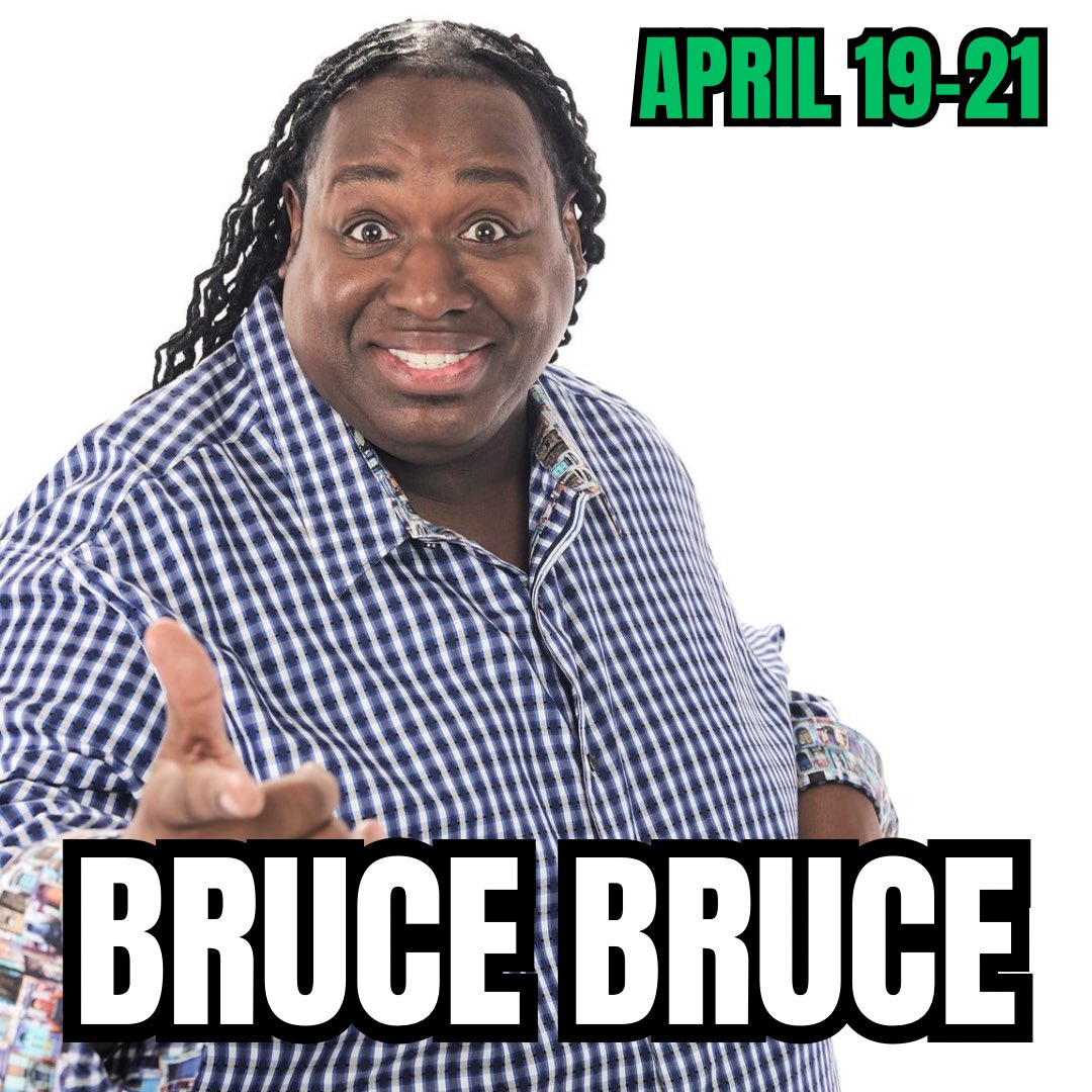 Head to the website and secure those tickets! Tomorrow it’s going up with Bruce Bruce LIVE in Tacoma!