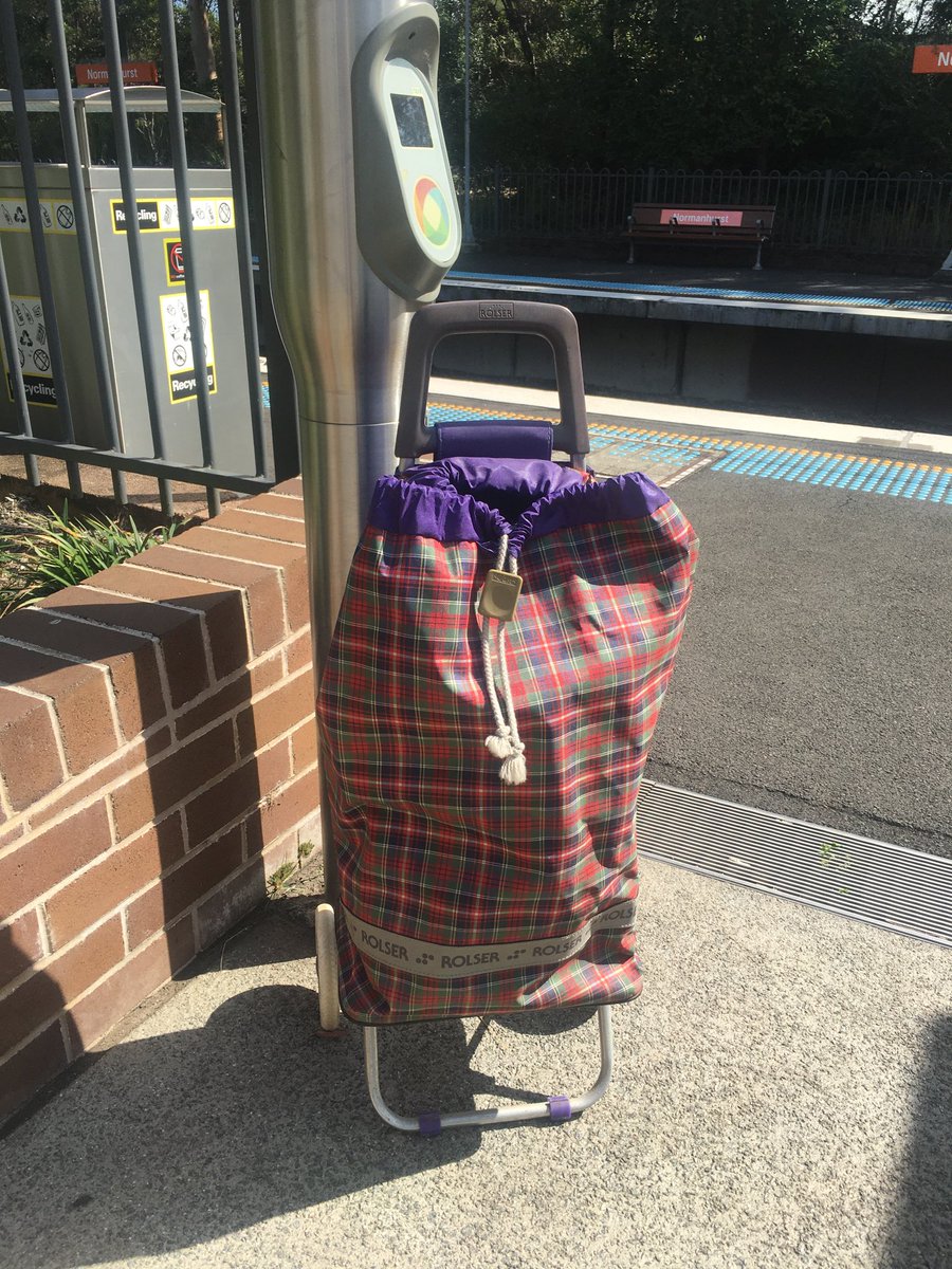 StuartRCrossman's tweet photo. First time outside in a bit over a week &amp; I’ve got ⁦@CarolynCrossman⁩’s beloved shopping trolley with me. Mapping a path of least resistance to some light weight essential provisions.

#PostOp #GoodDifferent #WishMeLuck https://t.co/1ymDd3vpmi
