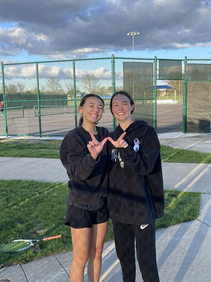 Maroons win 11-0 over Ankeny in some tough conditions today. Congratulations to Lily Carfrae and Reese Frost on getting their first Varsity win! #TOGETHER @MaroonCrew