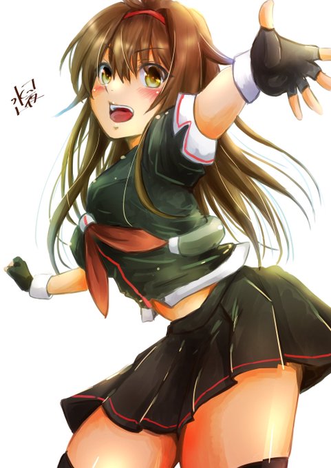 #無言で白露型をあげる見た人もやる
元気にいっちばーん 