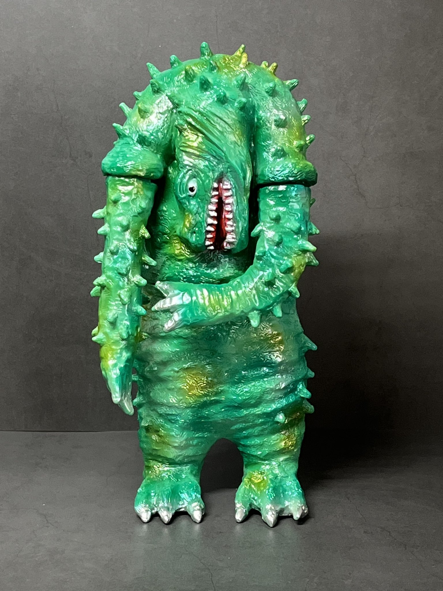 LEOそふび坊や グリーンモンス グリーン蓄光成型 GID 185mm ホビラン LEOそふび坊や グリーンモンス 雑誌付録 ver. ホビラン ホビーラウンド