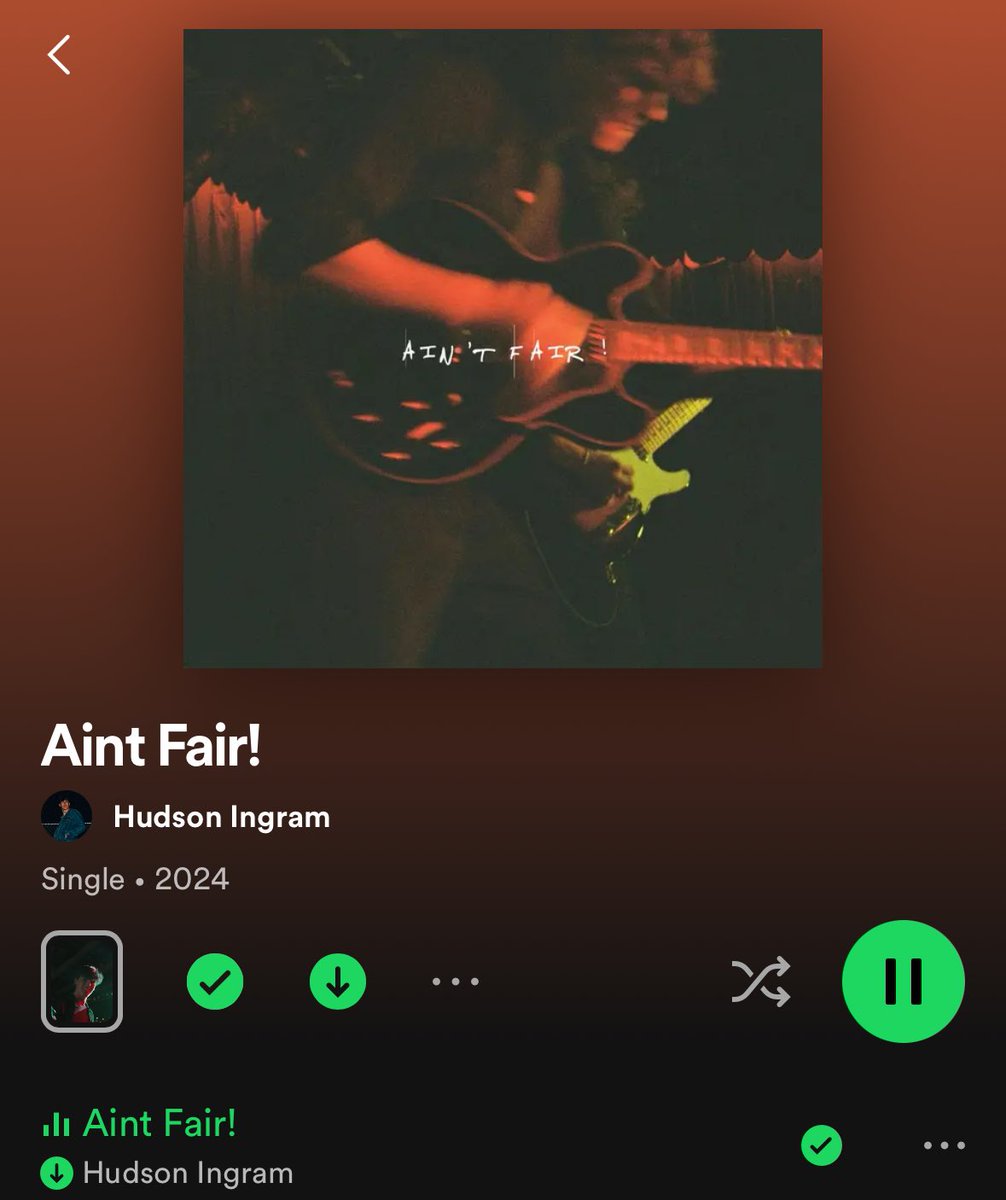 flowergirl_124's tweet photo. Aint Fair! by @Hudson_Ingram6 is out now everywhere🔥🔥🔥🔥🔥
EVERYONE GO LISTEN!!!!!!!!
It's so good!!!!!! https://t.co/FXQlZLW6Dg