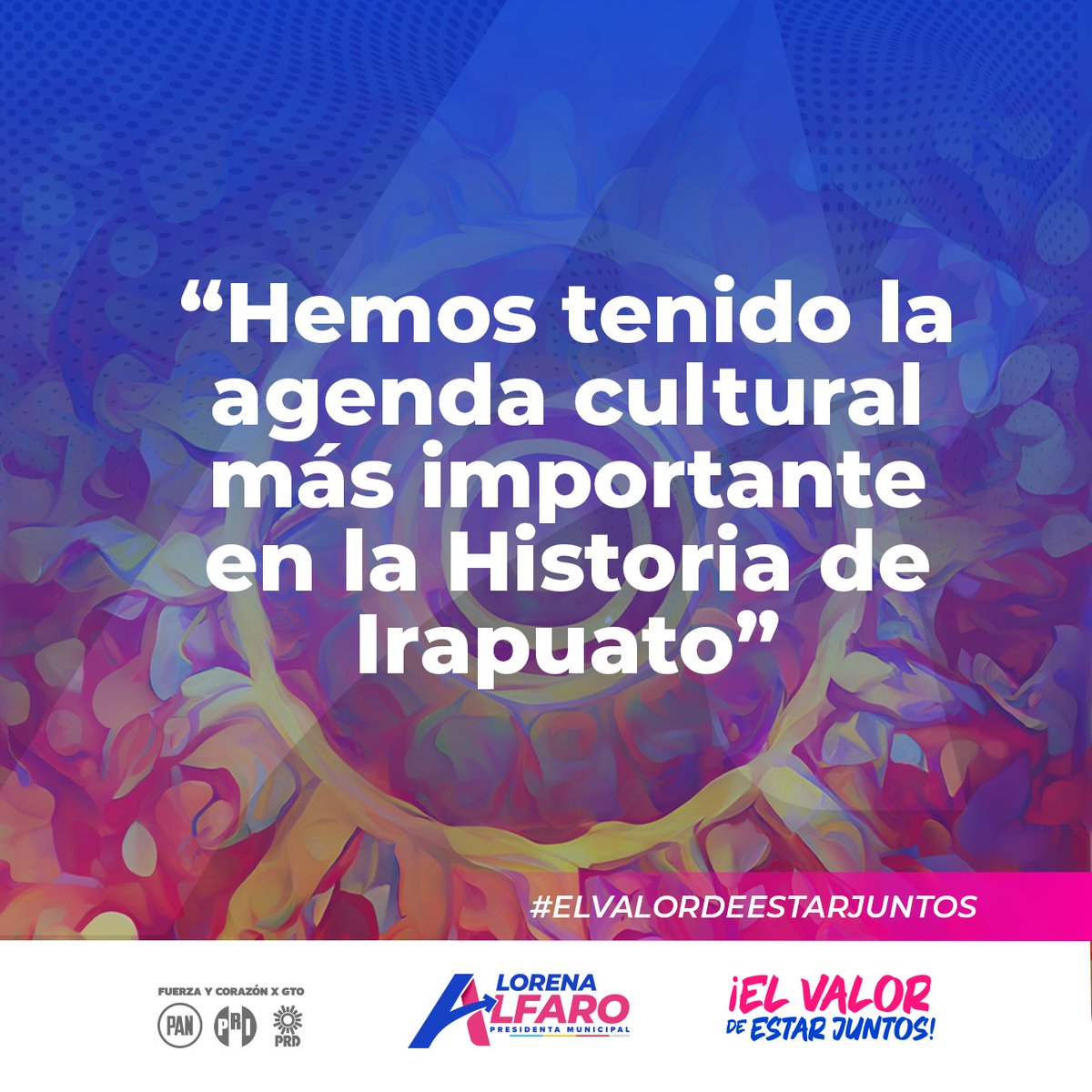 🍓#Irapuato es una ciudad viva, vibrante y festiva. Tenemos eventos de talla nacional e internacional y una agenda cultural para todas y todos. #ElValorDeEstarJuntos