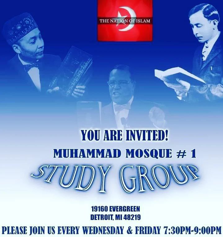 I invite out to Friday night study group at #MM1 tomorrow at 7:30pm