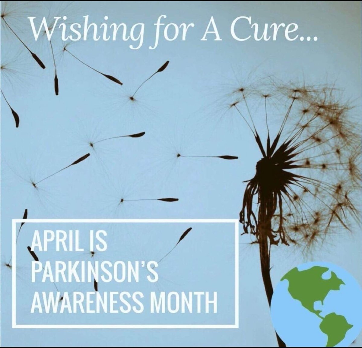 🌷 The month of April is #ParkinsonsAwareness Month.
#Parkinsonsdisease  #TeamUp4ACure #Share