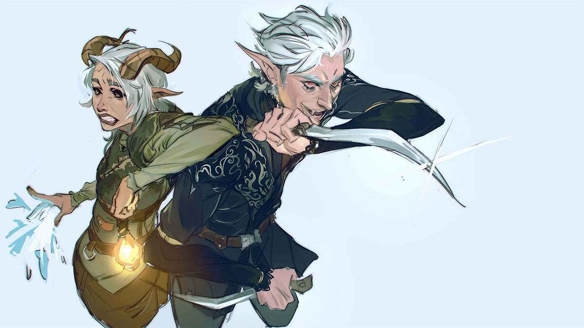 jhonatanlechar's tweet image. Here's some Baldur's Gate 3 fanart (I'm starting a second playthrough)