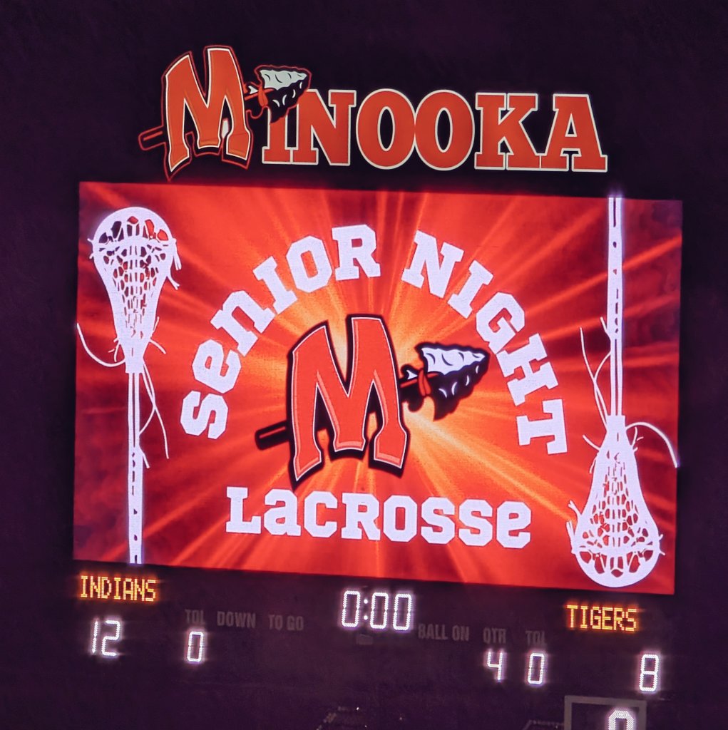 Thats a Win for Minooka Boys Lacrosse on Senior Night
