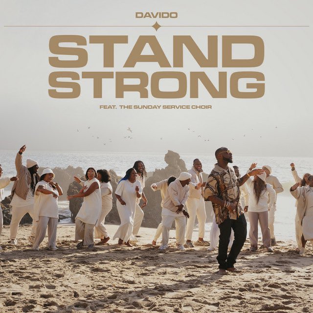 .@davido’s “Stand Strong” feat. #TheSundayServiceChoir has surpassed 12  million streams on Spotify.