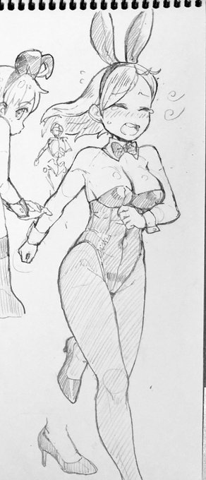 お絵描き練習バニー24

ポーズ参考『川口イッサ おんなのこイラストポーズ集 自然でかわいい日常ポーズ350』 