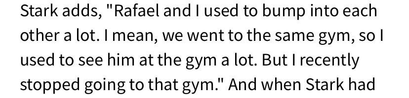 evcnbuck's tweet photo. STOP THE MUSIC. OLIVER AND RAFA BESTIEISM CONFIRMED?????? OLIVER AND RAFA ACTUALLY WENT TO THE SAME GYM KNOW EACH OTHER THESE TWO ACTUALLY HAD CONVERSATIONS THEY ACKNOWLEDGED EACH OTHER???? STOP. STOPPPP THIS IS THE BEST DAY OF MY LIFE https://t.co/bhNnqHOZZ4
