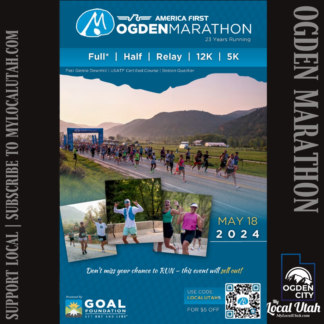 MyLocalUtah's tweet photo. Step up to the challenge and conquer 26.2 miles at the scenic #OgdenMarathon in May. πββοΈπββοΈ #RunUtah #MarathonSeason #OgdenUtah #UtahBusiness #SupportLocal #CommunitySupport #MyLocalUtah
https://t.co/XARLftvdOV
801-845-2814 https://t.co/zaQWW7BSb6