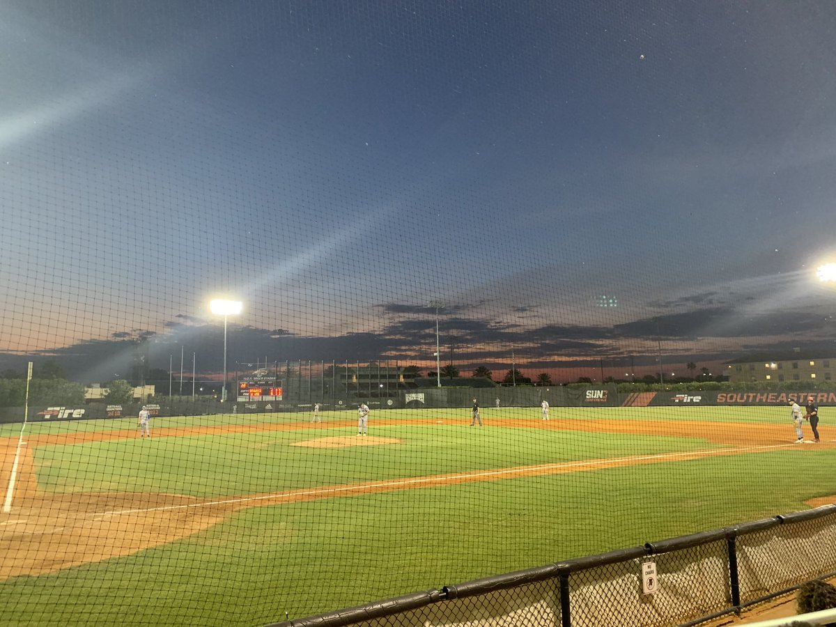 Had to come & support the #1 Ranked Team in the Country 🔥 @SEUFireBaseball