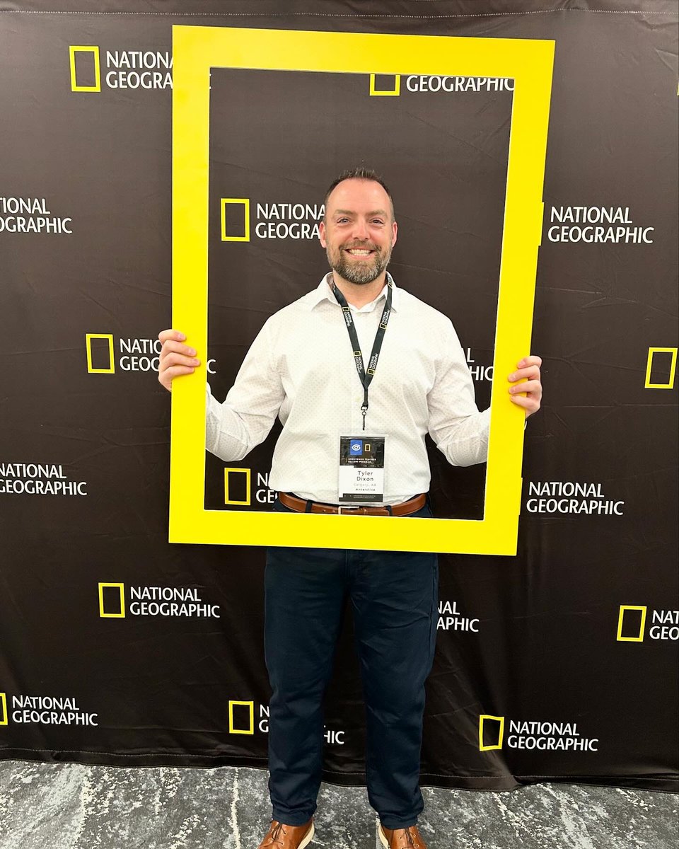 tcdixon3's tweet image. The #GrosvenorTeacherFellowship is a two-year commitment. The first year includes my expedition to Antarctica and the pre-expedition workshop at @NatGeo headquarters in Washington, DC, that I just returned from.

#2024GTF #EducatorExplorer #Antarctica @InsideNatGeo