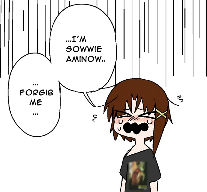 amino army made her say sorry 