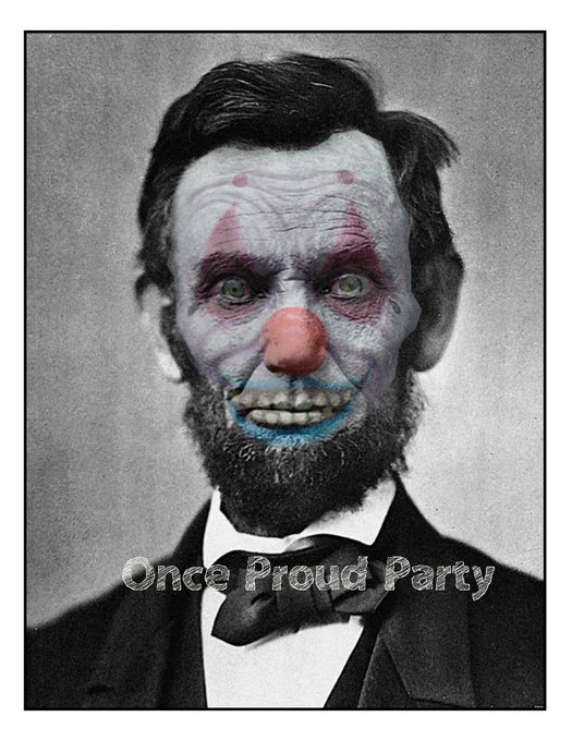 Lincoln is gone from the Republigun Party. . How they have ruptured & rent his legacy. . GOP/Guns Over People.